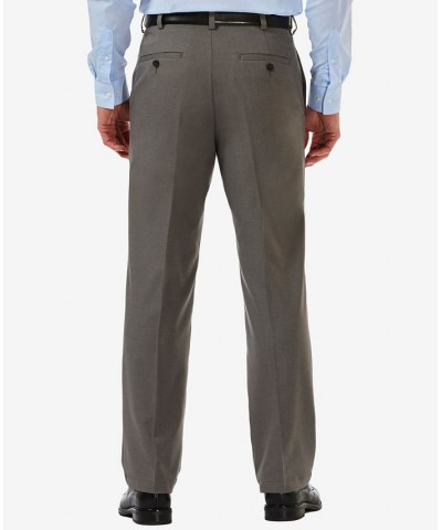 Men's Cool 18 PRO Classic-Fit Expandable Waist Flat Front Stretch Dress Pants PD06 $30.79 Pants