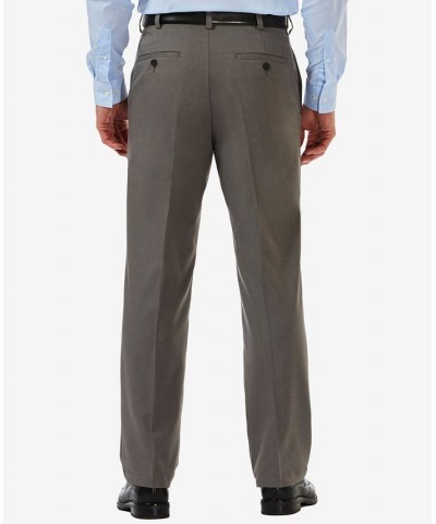 Men's Cool 18 PRO Classic-Fit Expandable Waist Flat Front Stretch Dress Pants PD06 $30.79 Pants