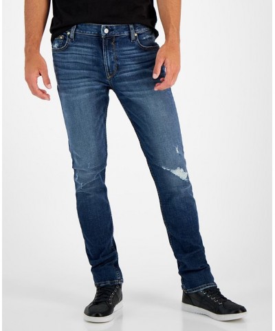 Men's Slim-Fit Destroyed Jeans Yellow $46.02 Jeans