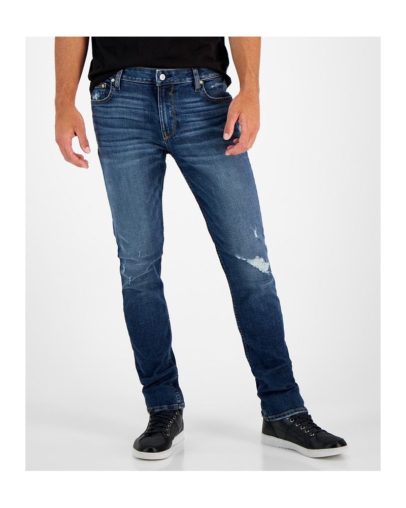 Men's Slim-Fit Destroyed Jeans Yellow $46.02 Jeans