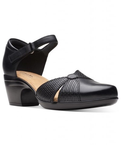 Women's Collection Emily Rae Sandals Black $47.25 Shoes