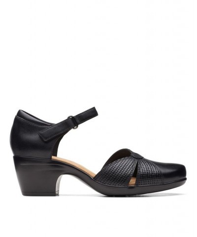 Women's Collection Emily Rae Sandals Black $47.25 Shoes