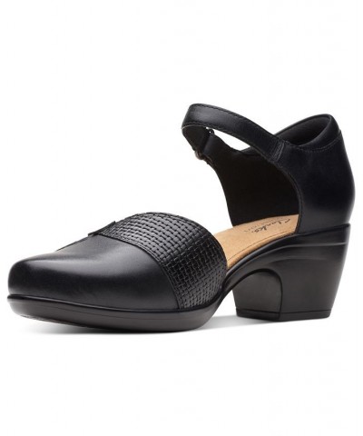 Women's Collection Emily Rae Sandals Black $47.25 Shoes