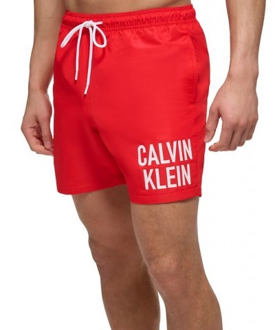 Men's 5" Intense Power Swim Trunks Red $35.45 Swimsuits