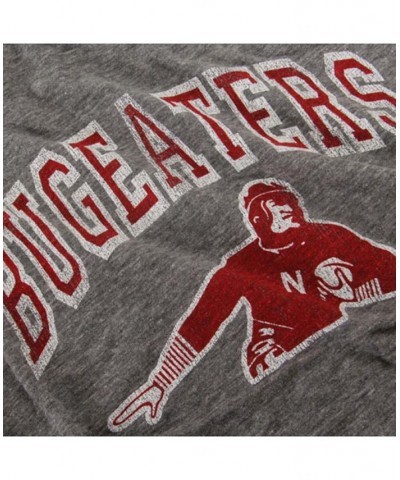 Men's Heather Gray Nebraska Huskers Vintage-Inspired Bugeaters Tri-Blend T-shirt $22.94 T-Shirts