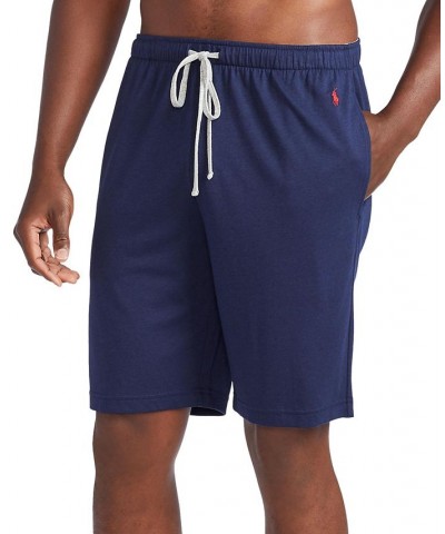 Men's Tall Supreme Comfort Sleep Shorts Blue $36.40 Pajama