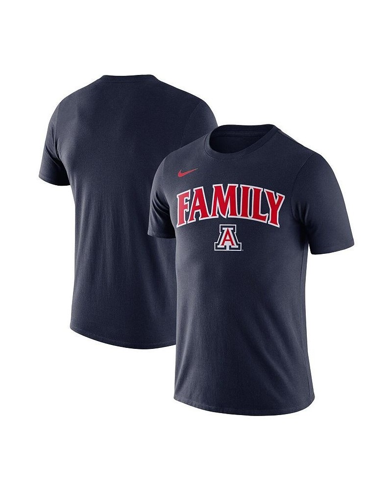 Men's Navy Arizona Wildcats Family T-shirt $17.15 T-Shirts