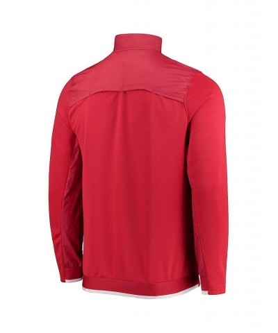 Men's Red Wisconsin Badgers 2021 Sideline Command Full-Zip Jacket $45.08 Jackets