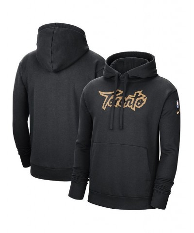 Men's Black Toronto Raptors 2021/22 City Edition Essential Logo Pullover Hoodie $27.28 Sweatshirt