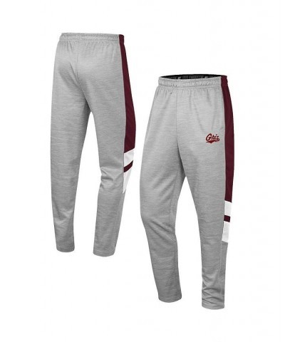 Men's Heathered Gray and Maroon Montana Grizzlies Bushwood Pants $22.00 Pants