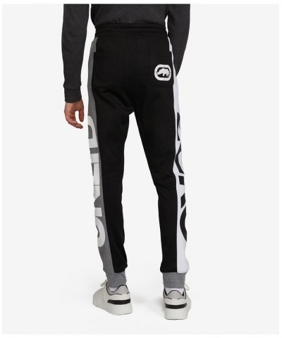 Men's Big and Tall Glaring Block Joggers White $31.98 Pants