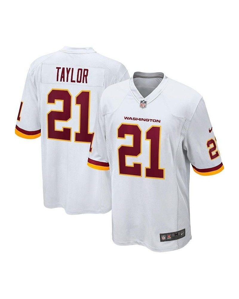 Men's Sean Taylor White Washington Football Team Retired Player Team Game Jersey $49.00 Jersey