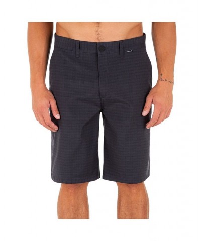 Men's Turner Casual Light Stretch Comfortable Walk 10.5" Shorts with a Button Closure Black $30.60 Shorts