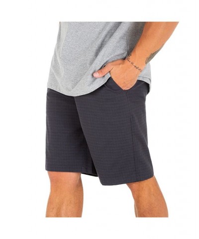 Men's Turner Casual Light Stretch Comfortable Walk 10.5" Shorts with a Button Closure Black $30.60 Shorts