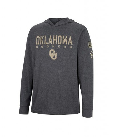 Men's Charcoal Oklahoma Sooners Team OHT Military-Inspired Appreciation Hoodie Long Sleeve T-shirt $32.44 T-Shirts