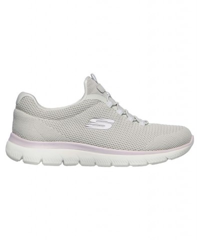 Women's Summits - Cool Classic Wide Width Athletic Walking Sneakers Multi $30.55 Shoes