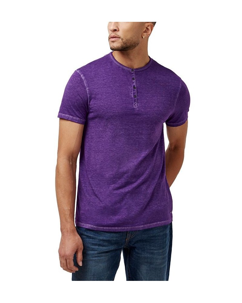 Men's Short Sleeves Kasum T-shirt Purple $11.80 T-Shirts