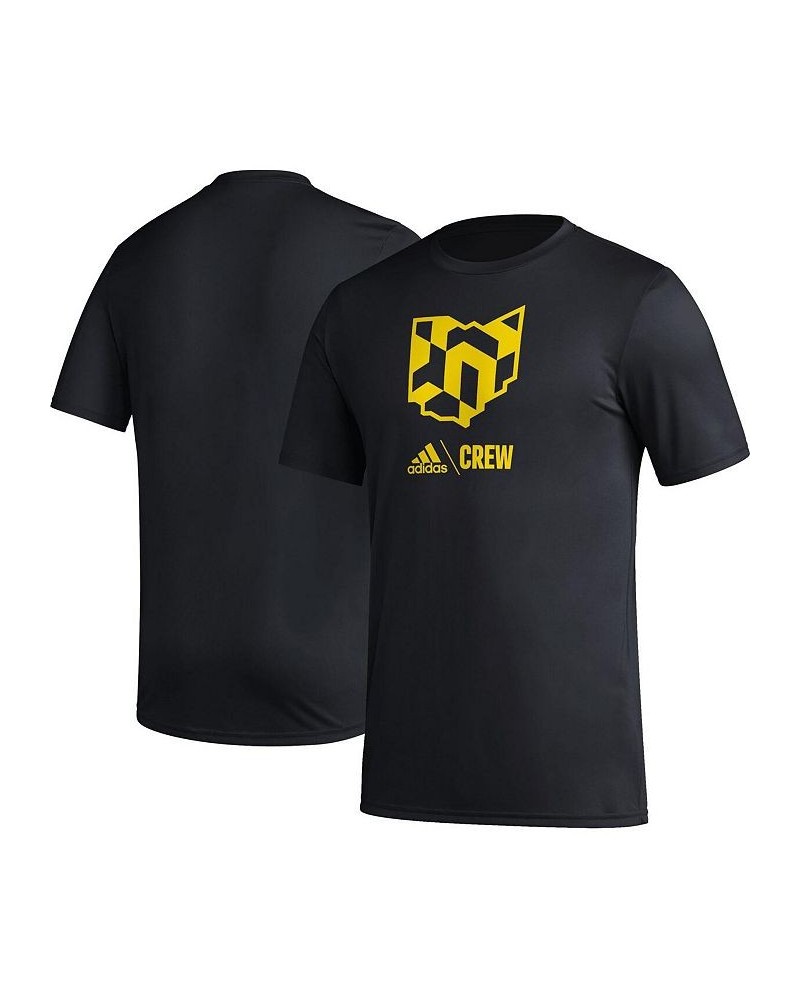 Men's Black Columbus Crew Icon T-shirt $21.60 T-Shirts