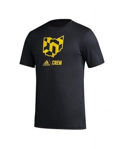 Men's Black Columbus Crew Icon T-shirt $21.60 T-Shirts