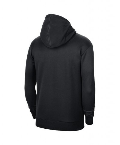 Men's Black LA Clippers Spotlight On Court Practice Performance Pullover Hoodie $38.40 Sweatshirt