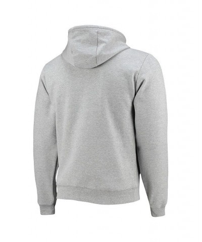 Men's Heathered Gray Dartmouth Big Green Seal Neuvo Essential Fleece Pullover Hoodie $39.74 Sweatshirt