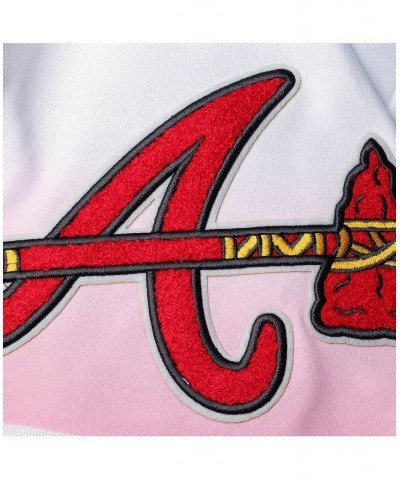 Men's Blue, Pink Atlanta Braves Team Logo Pro Ombre Shorts $38.50 Shorts