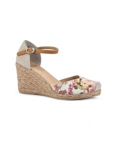 Women's Mamba Espadrille Wedges PD02 $46.28 Shoes