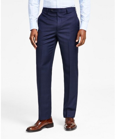 Men's Classic-Fit UltraFlex Stretch Flat Front Suit Pants PD07 $49.66 Suits