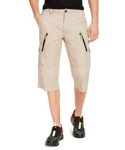 Men's 18" Michael Messenger Shorts Tan/Beige $18.29 Shorts