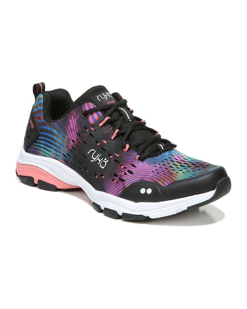 Women's Vivid RZX Training Sneakers Black $46.79 Shoes