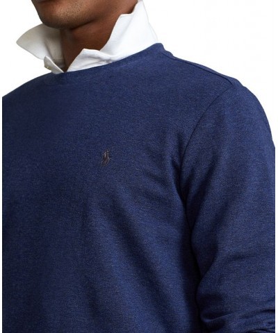 Men's Crew Neck Pullover Blue $39.10 Shirts