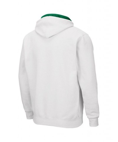 Men's White Oregon Ducks Arch Logo 3.0 Full-Zip Hoodie $28.20 Sweatshirt