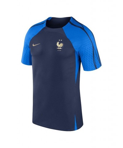 Men's Navy France National Team Strike Training Top $27.28 Jersey