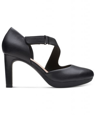 Women's Ambyr Glow Asymmetrical Comfort Pumps Black $42.51 Shoes