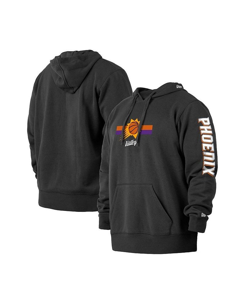 Men's Black Phoenix Suns 2021/22 City Edition Big and Tall Pullover Hoodie $34.97 Sweatshirt