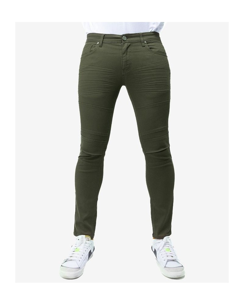 Men's 5-Pocket Articulated Knee Commuter Pants Green $24.15 Pants