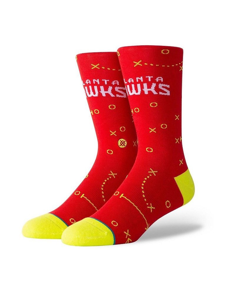 Men's Atlanta Hawks Playbook Logo Crew Socks $12.32 Socks