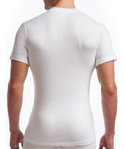 Men's Supreme Cotton Blend Crew Neck Undershirts, Pack of 2 White $36.58 Undershirt