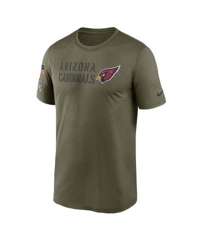 Men's Olive Arizona Cardinals 2022 Salute to Service Legend Team T-shirt $29.14 T-Shirts