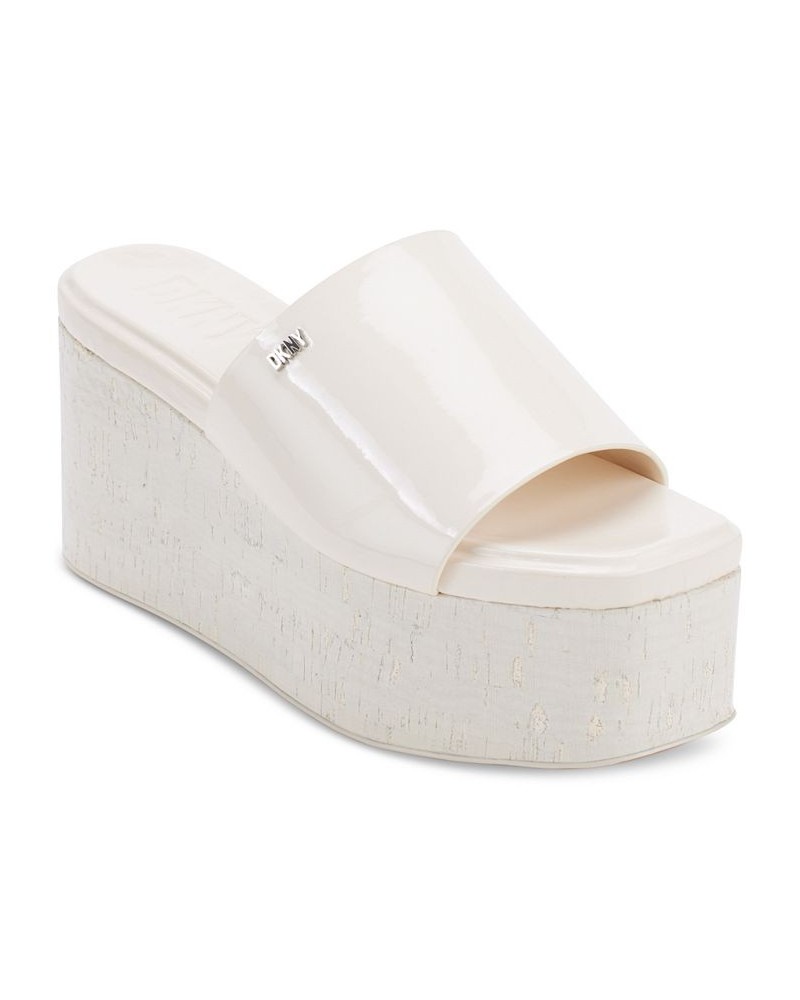 Women's Adalira Slip-On Platform Wedge Slide Sandals PD02 $55.60 Shoes