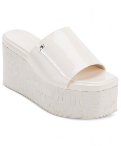 Women's Adalira Slip-On Platform Wedge Slide Sandals PD02 $55.60 Shoes