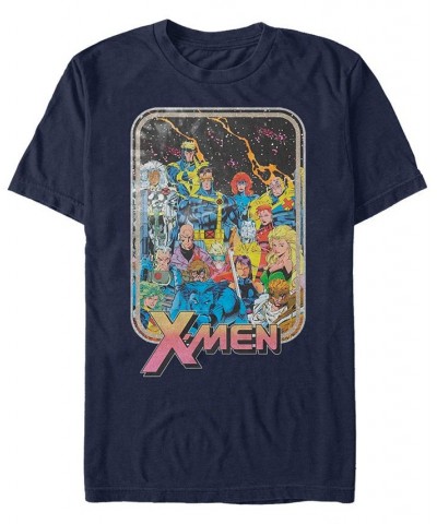 Marvel Men's Comic Collection Vintage X-Men Team Group Shot Short Sleeve T-Shirt Blue $14.00 T-Shirts