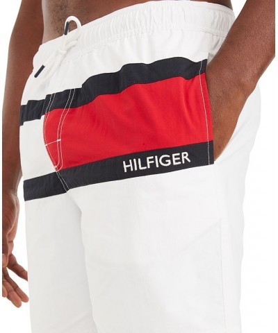 Men's Tommy Flag 7" Swim Trunks PD04 $17.34 Swimsuits