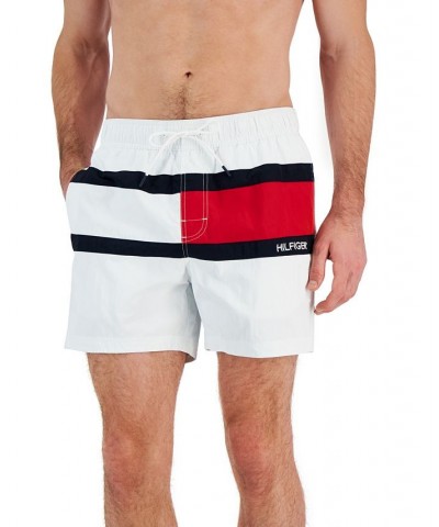 Men's Tommy Flag 7" Swim Trunks PD04 $17.34 Swimsuits