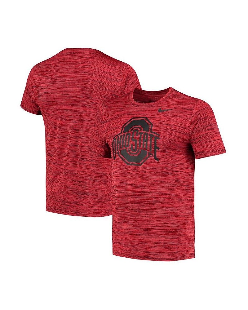 Men's Scarlet Ohio State Buckeyes Tonal Velocity Legend Performance T-shirt $22.50 T-Shirts