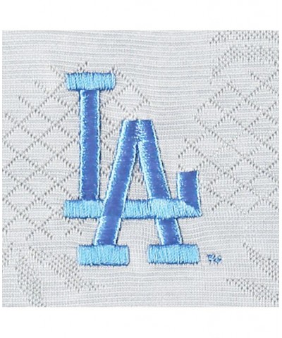 Men's Gray Los Angeles Dodgers IslandZone Pineapple Palm Coast Polo Shirt $46.20 Polo Shirts