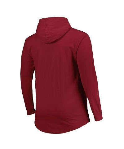 Men's Branded Burgundy Washington Commanders Big and Tall Front Runner Pullover Hoodie $35.25 Sweatshirt