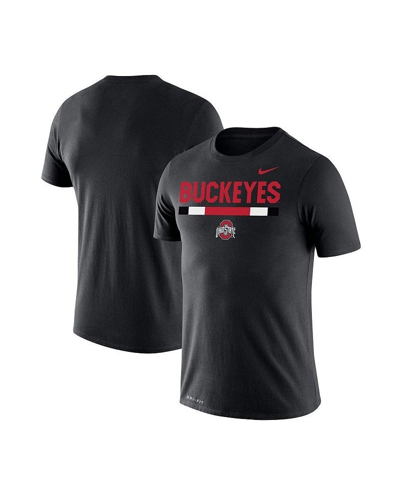 Men's Black Ohio State Buckeyes Team DNA Legend Performance T-shirt $26.49 T-Shirts