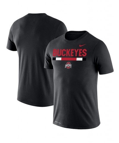 Men's Black Ohio State Buckeyes Team DNA Legend Performance T-shirt $26.49 T-Shirts