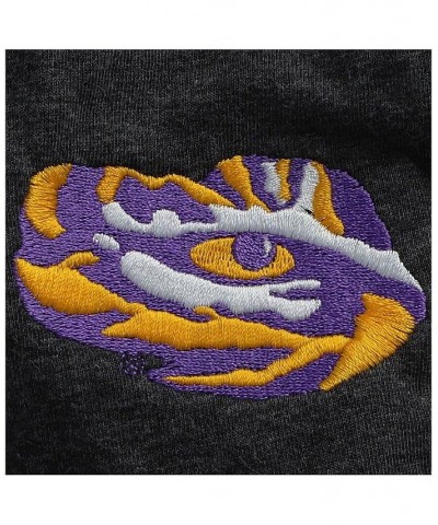 Men's Heathered Black LSU Tigers Field Day Team Quarter-Zip Jacket $30.00 Jackets